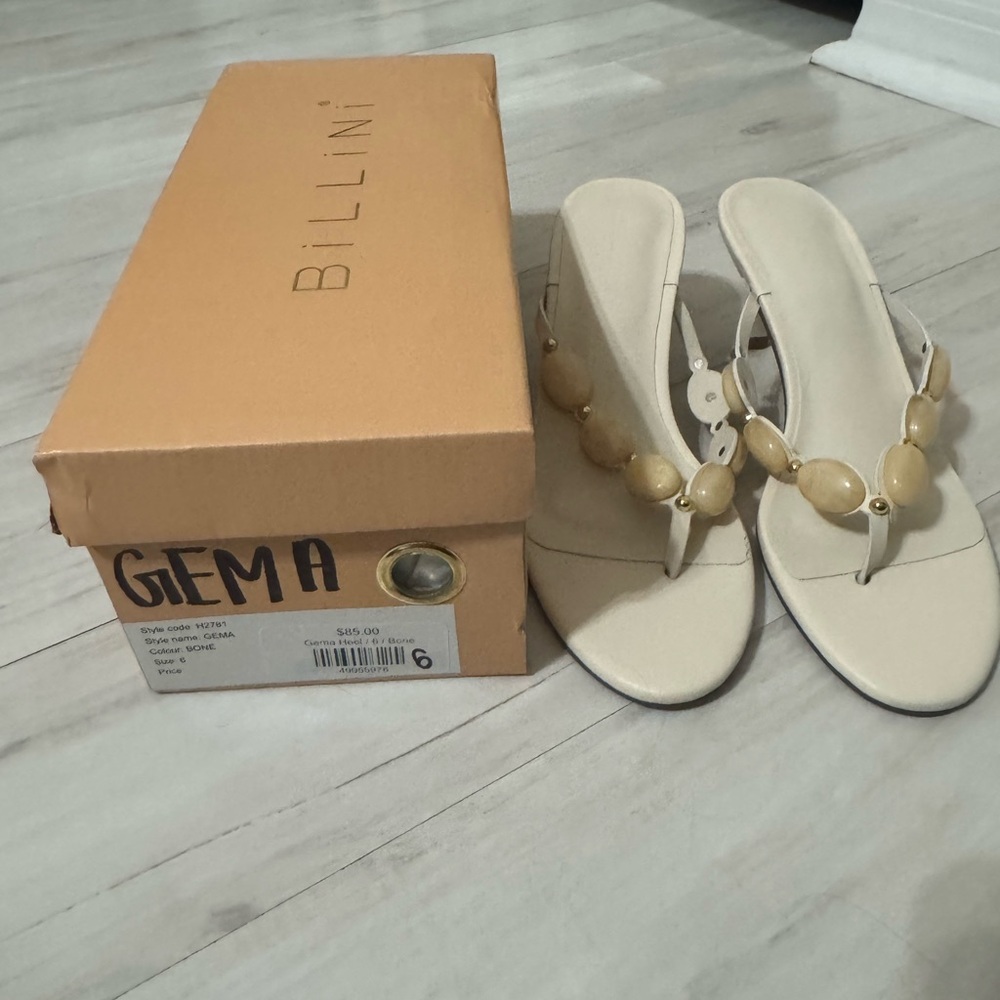 Gema Elegant Sandals in Bone - Picture 9 of 16